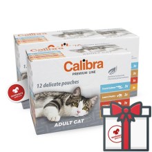Calibra Cat Multipack kapsičiek Adult 12 ks