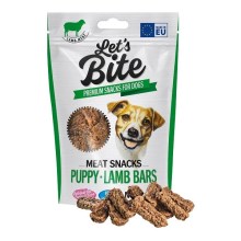 Maškrty Brit Let's Bite Meat Snacks Puppy Lamb Bars 80 g