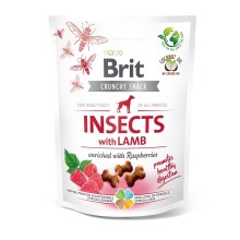Funkčné maškrty Brit Care Dog Insects with Lamb & Raspberries 200 g