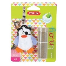 Zolux plniace hračka Pirate s catnipom biela