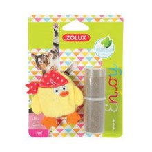 Zolux plniace hračka Pirate s catnipom žltá