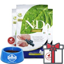 N&D Prime Dog Adult Mini Lamb & Blueberry 7 kg