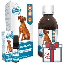 Topvet sirup na kašeľ a nachladenie pre psy 200 ml