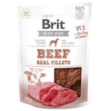 Brit maškrty Jerky Beef Fillets 80 g