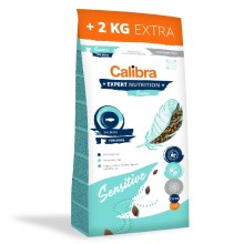 Calibra Dog Expert Nutrition Sensitive Salmon 12+2 kg