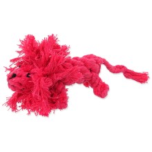Dog Fantasy hračka splietaný lev MIX farieb 17 cm