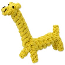 Dog Fantasy hračka spletaná žirafa MIX farieb 16 cm