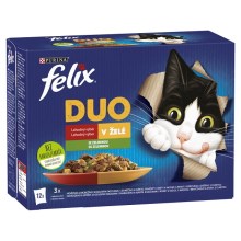 Felix Fantastic Duo Multipack mäsový výber so zeleninou 12x 85 g