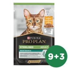 Pro Plan Cat Sterilised kapsička kuracia 85 g SET 9+3 ZADARMO