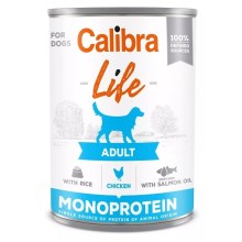 Calibra Dog Life konzerva Adult Chicken with Rice 400 g