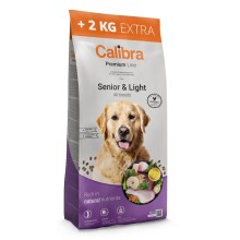 Calibra Dog Premium Line Senior & Light 12+2 kg