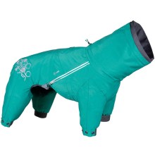 Hurtta Mudventure ECO overal pre psov pávia zeleň 60M