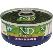 N&D Cat Prime konzerva Adult Lamb & Blueberry 70 g