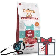 Calibra Dog Life Junior Small & Medium Fresh Beef 12 kg