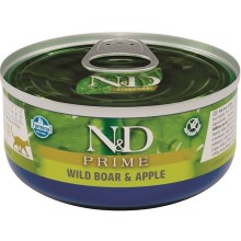 N&D Cat Prime konzerva Adult Boar & Apple 70 g