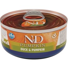 N&D Cat Pumpkin konzerva Adult Duck & Pumpkin 70 g
