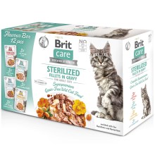 Brit Care Cat kapsičky Sterilized Fillet in Gravy 12x 85 g