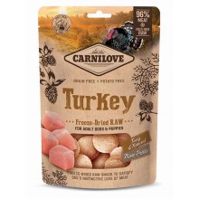 Carnilove Dog Raw Freeze-Dried Snacks Turkey 60 g