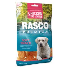 Pochúťka Rasco Premium kuracie prúžky so syrom 80 g
