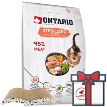 Ontario Cat Sterilised Salmon 6,5 kg