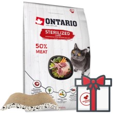 Ontario Cat Sterilised Lamb 6,5 kg