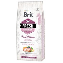 Brit Fresh Chicken & Potato Puppy Healthy Growth 12 kg