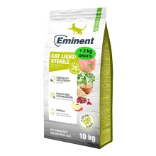 Eminent Cat Light & Sterile High Premium 10+2 kg ZADARMO