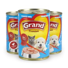 Grand mäsová zmes Delikates pre šteňatá a mačky 405 g