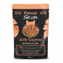 Fitmin Cat For Life kapsička Sterilised Salmon 85 g