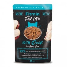 Fitmin Cat For Life kapsička Duck 85 g