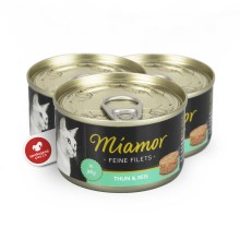 Konzerva Miamor Feine Filets tuniak + ryža v želé 100 g