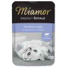 Kapsička Miamor Ragout Royale Kitten hovädzie v želé 100 g