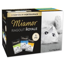 Kapsičky Miamor Ragout Royale kurča, tuniak a králik v želé Multipack 12x 100 g