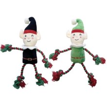 Happy Pet elf vianočná plyšová hračka pre psov MIX farieb 39 cm