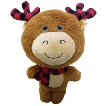 Happy Pet Big Head Reindeer vianočná hračka pre psov 27 cm