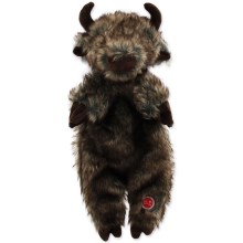 Dog Fantasy plyšová hračka Skinneeez bizón 34 cm