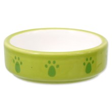 Small Animal keramická miska pre škrečky zelená 8,5 cm