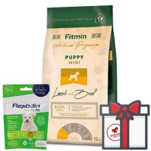 Fitmin Dog Mini Puppy Lamb With Beef 12 kg