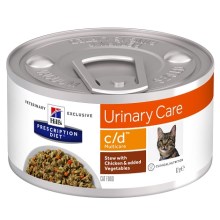 Hill's PD Feline c/d Multicare Stew konzerva s kuraťom 82 g
