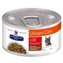 Hill's PD Feline c/d Urinary Stress Stew Chicken & Vegetable 82 g