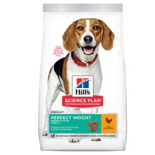 Hill's SP Dog Adult Perfect Weight Medium Chicken 12 kg