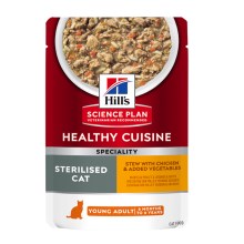 Hill's SP Cat Healthy Cuisine Sterilised witch Chicken 12x 80 g