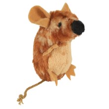 Stojaca pískacia plyšová myš s catnipom 8 cm Trixie