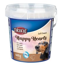 Soft Snack Happy Hearts - jahňacie srdiečka s ryžou, kýblik 500 g