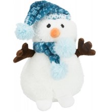 Vianočný plyšový snehuliak s čiapočkou Trixie 20 cm