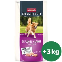 Animonda GranCarno Dog Adult s hydinovým a jahňacím mäsom 12 kg