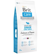 Brit Care Dog Grain-free Junior LB Salmon & Potato 12 kg