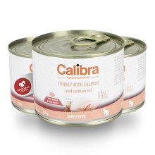 Calibra Cat konzerva Sensitive morka a losos 200 g