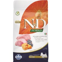 N&D GF Pumpkin Dog Adult Mini Lamb & Blueberry 800 g