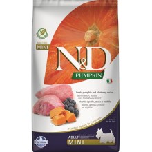 N&D GF Pumpkin Dog Adult Mini Lamb&Blueberry 2,5 kg